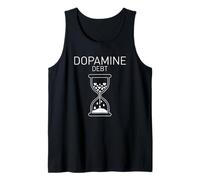 Deuda Reloj de Arena Estética Social Media Detox Gráfico Camiseta sin Mangas