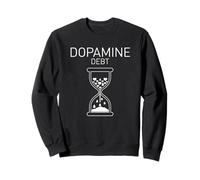 Deuda Reloj de Arena Estética Social Media Detox Gráfico Sudadera