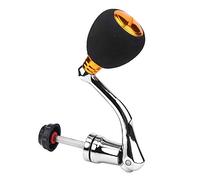 DEUKIO Manija del Carrete de Pesca Rocker Arm Grip for Spinning Fishing Reel Baitcasting Handle Replacements for Series 2000/3000/ 4000/5000/ 6000 for Daiwa(2000 3000 Mediano -Plateado)