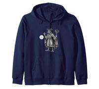 Deumus el ceño Fruncido Debajo de una Corona Sudadera con Capucha