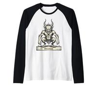 Deumus Pequeño Señor de Las Travesuras Camiseta Manga Raglan