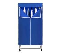 Deurqund Secadora de ropa eléctrica portátil, plegable, 1500 W, 30 kg de capacidad, 45 dB silenciosa, temporizador de 240 minutos, ideal para apartamento/hotel/caravana