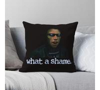 Deus Ex Jc Denton What A Shame - Funda de almohada cuadrada de poliéster y lino, terciopelo, con cremallera, decorativa, para sofá