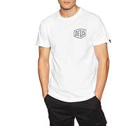 Deus Ex Machina Biarritz Address - Camiseta de manga corta para hombre, blanco, M