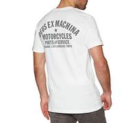 Deus Ex Machina Camiseta Tokyo Address Hombre Blanco S