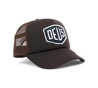 Deus Ex Machina Gorra con visera marrón Baylands Trucker, Choc Brown, Talla única