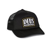 Deus Ex Machina Gorra con visera negra Crimson Trucker, Negro