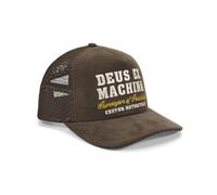 Deus Gumshoe Cord Trucker - Gorra de camionero, color marrón