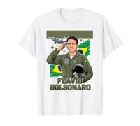 Deus Pátria Família Flávio Bolsonaro Presidente Brasil 2026 Camiseta