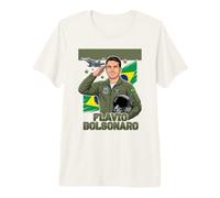 Deus Pátria Família Flávio Bolsonaro Presidente Brasil 2026 Camiseta Premium