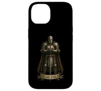 Deus Vult: Caballero Cristiano épico Carcasa para iPhone 14