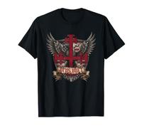 Deus Vult Camiseta Caballeros Templarios Cruzados Cruzada Camiseta