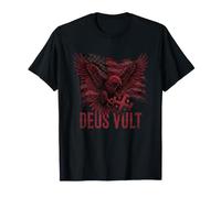 Deus Vult Camiseta Caballeros Templarios Cruzados Cruzada Camiseta