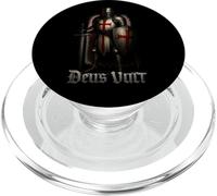 Deus Vult: Christian Knight PopSockets PopGrip para MagSafe
