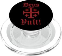 Deus Vult - Cruz de Jerusalén PopSockets PopGrip para MagSafe
