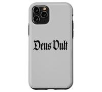 DEUS VULT DIOS LO QUIERE FRASE LATINA CABALLEROS TEMPLAR Carcasa para iPhone 11 Pro