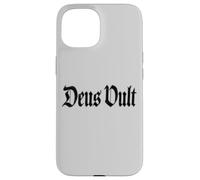 DEUS VULT DIOS LO QUIERE FRASE LATINA CABALLEROS TEMPLAR Carcasa para iPhone 15