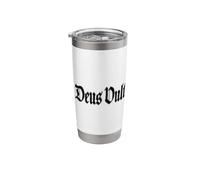 DEUS VULT DIOS LO QUIERE FRASE LATINA CABALLEROS TEMPLAR Vaso térmico de acero inoxidable de doble pared