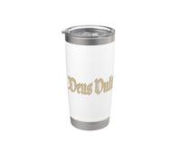 DEUS VULT DIOS LO QUIERE FRASE LATINA CABALLEROS TEMPLAR Vaso térmico de acero inoxidable de doble pared