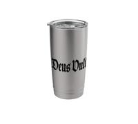 DEUS VULT DIOS LO QUIERE FRASE LATINA CABALLEROS TEMPLAR Vaso térmico de acero inoxidable de doble pared