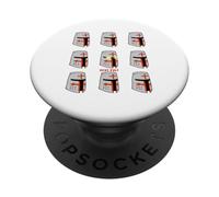 Deus Vult Gott Will Es - Casco de Cruzada Medieval PopSockets PopGrip Adhesivo