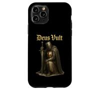 Deus Vult - Guerrero Católico de Cristo - Corteza del Templo Carcasa para iPhone 11 Pro