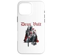 Deus Vult Knights Templar Crusades Carcasa para iPhone 16 Pro MAX