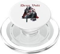 Deus Vult Knights Templar Crusades PopSockets PopGrip para MagSafe