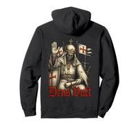 Deus Vult - Rey Balduino IV de Jerusalén - Caballero Sudadera con Capucha