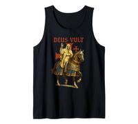 Deus Vult: Rey Balduino IV - Reino de Jerusalén Camiseta sin Mangas