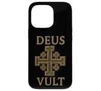 DEUS VULT | Templo católico Carcasa para iPhone 13 Pro