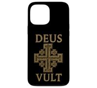 DEUS VULT | Templo católico Carcasa para iPhone 13 Pro Max