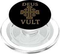 DEUS VULT | Templo católico PopSockets PopGrip para MagSafe