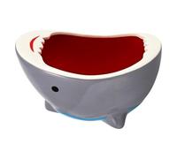 Deuson Aufbewahrungsschüssel,Hai Schale,1200 ml Müslischale,dekorative Schüss,Schlüsselschüssel,Dekoschal,für Private Küchen,Restaurants und Sopa auslagen (grau,1)