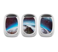 Deuson Calcomanías de pared que brillan en la oscuridad, calcomanía decorativa brillante para pared, calcomanía de pared brillante para sala de estar N (azul, estilo 1)