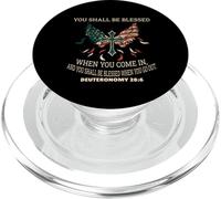 Deuteronomio 28:6 Versículos de la Biblia Escritura PopSockets PopGrip para MagSafe