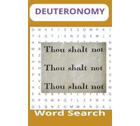 Deuteronomy Word search Puzzle book: Word searches with easy to read print about Deuteronomy, Bible, Law, and More | 6x9 inches, 110 pages| 50+puzzles... Gift for Vacation, Holidays and Free Times