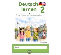Deutsch 2 - Erste Wörter und Satzbausteine: Fun and simple German learning for kids and beginners I Build vocabulary and form first sentences