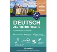 Deutsch als Fremdsprache lernen - Komplettkurs A1 für Anfänger: Lerne Deutsch mit einer strukturierten Methode. Für den Einsatz im Unterricht, mit ... Ideal für das Goethe-Zertifikat.: 1 (DaF)