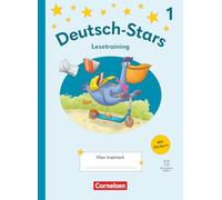 Deutsch-Stars 1. Schuljahr - Lesetraining Ausgabe 2025 - Übungsheft: Mit Lösungen und digitalen Medien