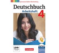 Deutschbuch 04: 8. Schuljahr. Arbeitsheft mit Lösungen und Übungs-CD-ROM. Gymnasium Baden-Württemberg: Arbeitsheft mit Lösungen und Übungs-CD-ROM