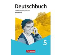 Deutschbuch 5. Schuljahr. Arbeitsheft mit Lösungen