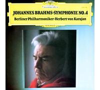 Deutsche Grammophon 2531 134 - JOHANNES BRAHMS - Symphonie N°4 en mi mineur op. 98 - Herbert Von Karajan - Orchestre Philharmonique de Berlin - Original Printed In West Germany - Disque Vinyle LP 33 tours (et non CD)