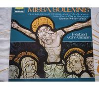 Deutsche Grammophon 2726048 - Beethoven - Missa Solemnis - Gundula Janowitz, Christa Ludwig, Walter Berry, Fritz Wunderlich, Michel Schwalbé - Orchestre Philharmonique de Berlin - Herbert Von Karajan - Très belle pochette ouvrante - 2 Disques Vinyle LP 33 tours (et non CD)