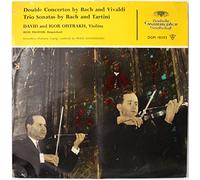 Deutsche Grammophon Gesellschaft - DGM 18393: Bach Double Concerto D minor, Sonata for 2 Violins and Harpsichord C Major; Vivaldi Concerto grosso A minor Op. 3 No. 8; Tartini Trio Sonata F major: David and Igor Oistrakh (violins): Gewandhaus Orchestra: Vinyl LP