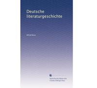 Deutsche literaturgeschichte: Volume 1