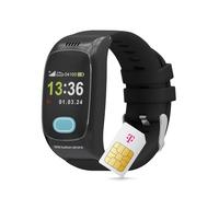 Deutsche Telekom X One Button Phone - 4G LTE Llamada de Emergencia con localización y función de teléfono, Pulsera de Emergencia para Ancianos, botón de Emergencia SOS, Reloj de Emergencia GPS