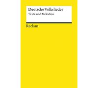 Deutsche Volkslieder: Texte und Melodien: 18479