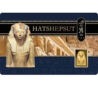 DEUTSCHER MÜNZEXPRESS Hatshepsut | Pharaohs | moneda de oro fino | libre de IVA | En Coincard | Con certificado de autenticidad