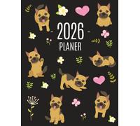 Deutscher Schäferhund Planer 2026: Wochenplaner mit Hund | Monatsplaner 12 Monate Organizer | Einfacher Überblick über die Terminpläne | Agenda mit Raum für Notizen